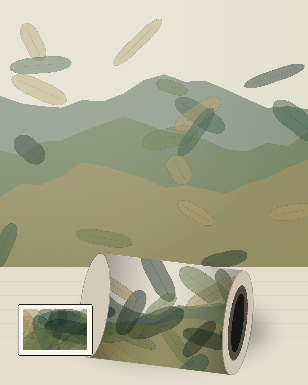 Mural wallpaper collection